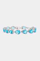 AQUA CZ BRACELET
