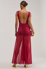 CHAMPAGNE TOAST MAXI DRESS