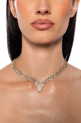 CHANGE YA LIFE CHOKER IN GOLD