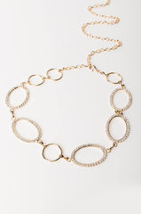 9 RINGS CHAIN BELT