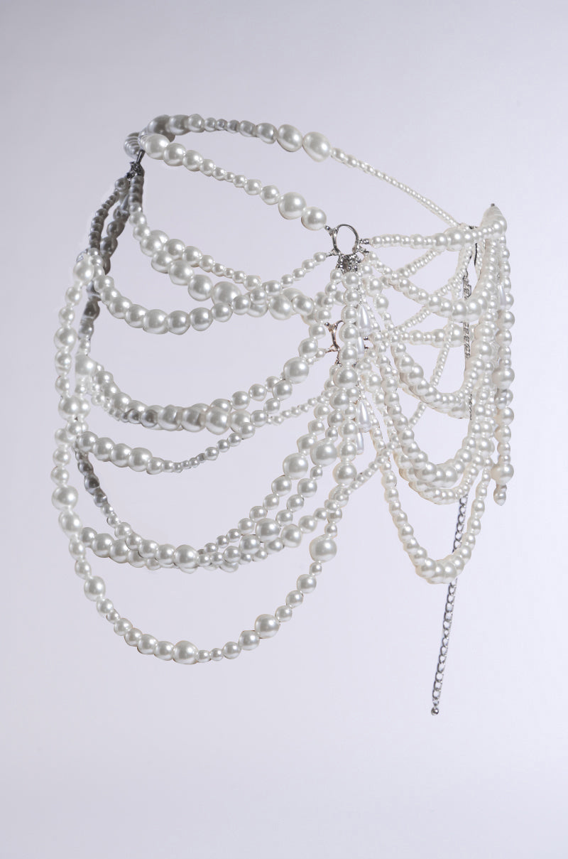 COCO PEARL CHAIN BELT