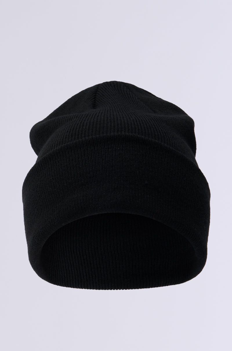 BACK TO BLACK CLASSIC BEANIE
