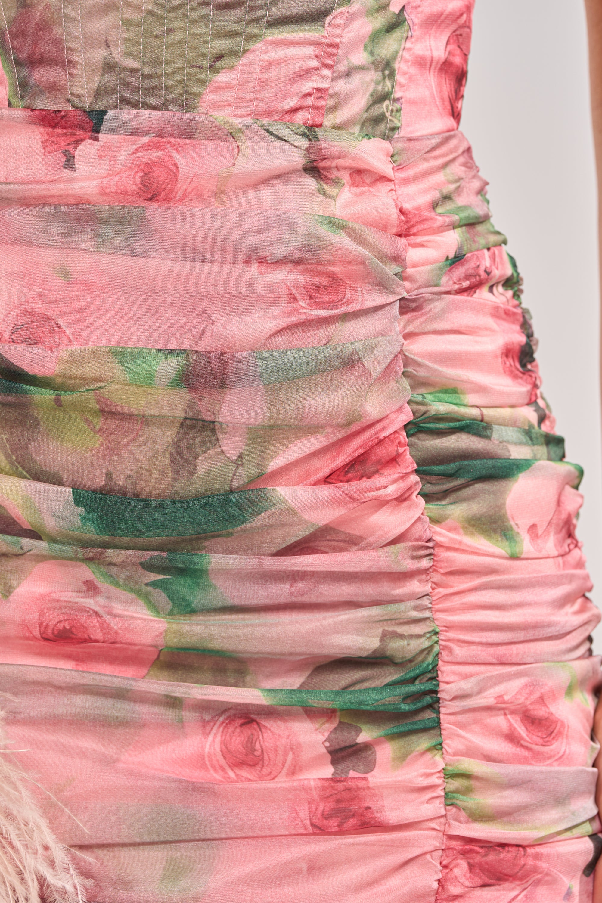DREAMING FLORAL MAXI SKIRT
