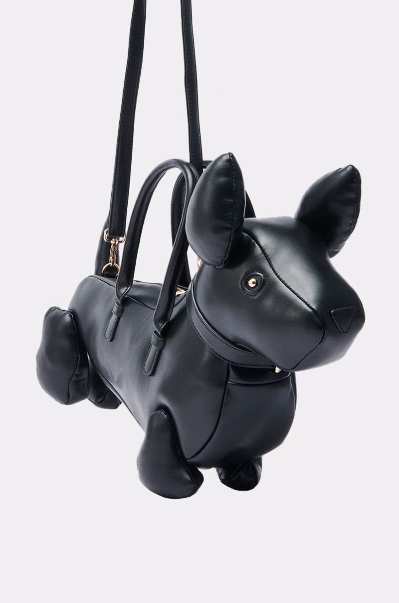 BARK BACK PU DOG PURSE