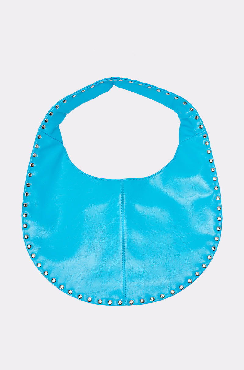 COOL GURL STUDDED TOTE