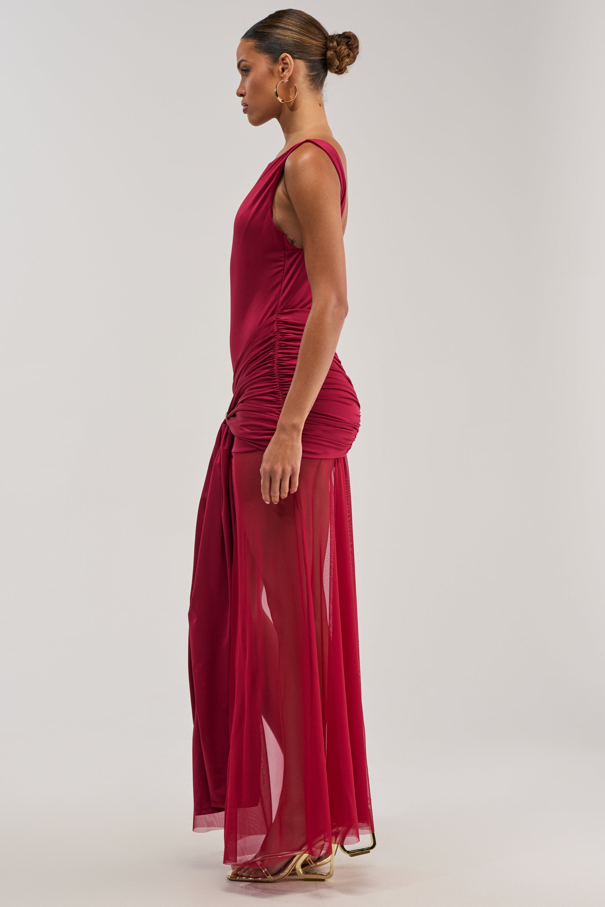 CHAMPAGNE TOAST MAXI DRESS