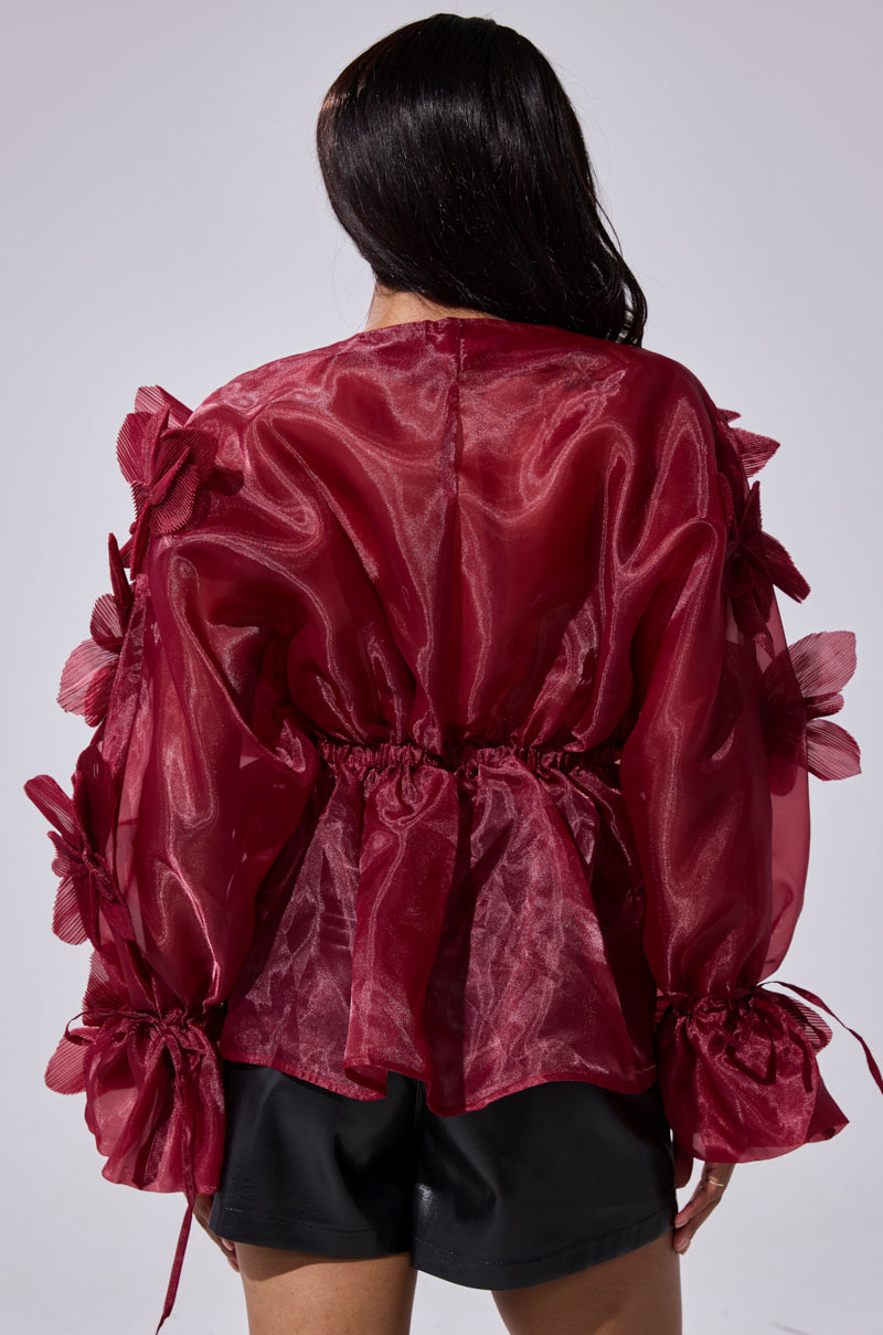 FLOWER POWER BLOUSE