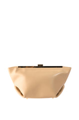 ATHENS FAUX LEATHER CLUTCH