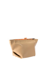ATHENS FAUX LEATHER CLUTCH