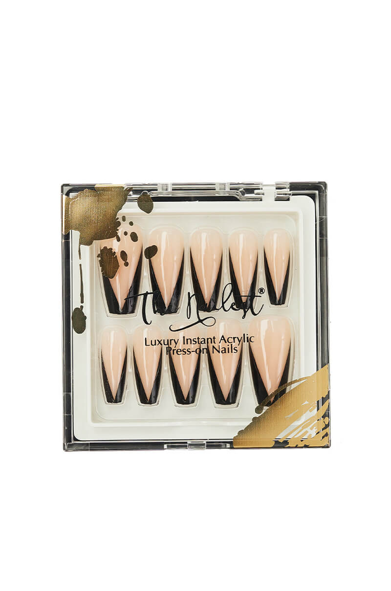 AYLA MEDIUM COFFIN LUXURY PRESS ON NAILS