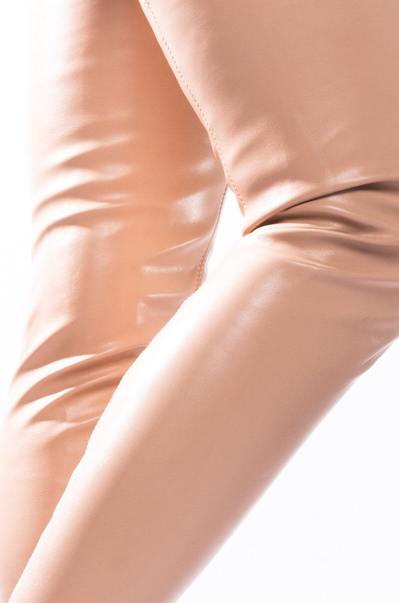 AZALEA WANG ONE THAT YOU'RE DREAMING OF FLATFORM BOOT IN NUDE