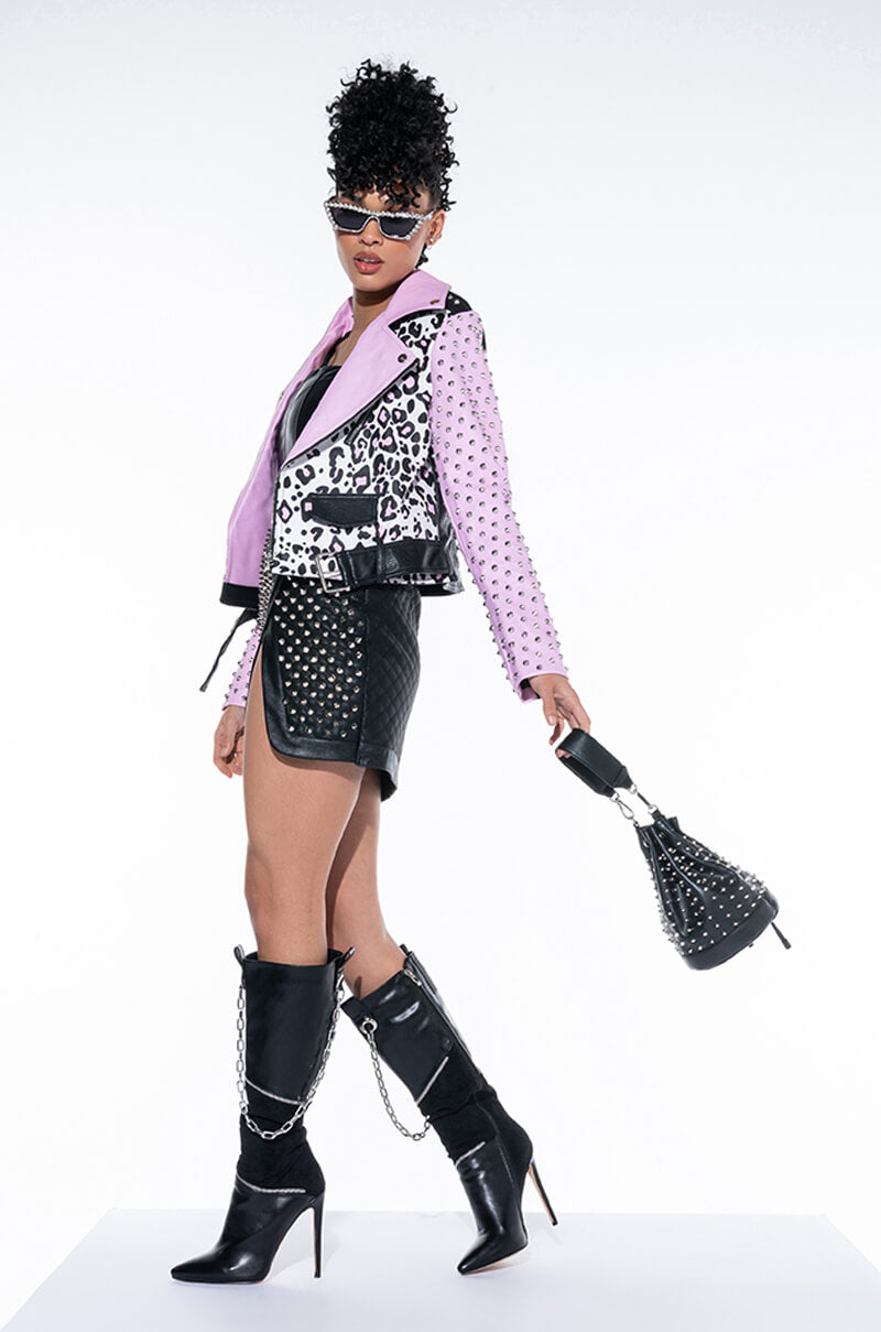 AZALEA WANG PRETTY MESS GRAFFITI JACKET