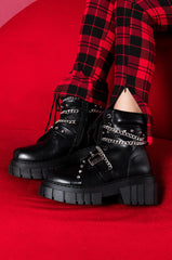 AZALEA WANG UP ALL NIGHT WITH YOU CHUNKY BOOTIE IN BLACK