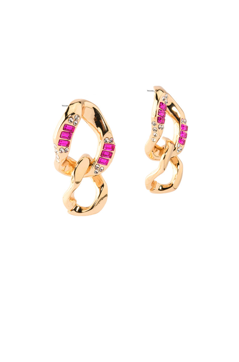 BABY BAGUETTE EARRING