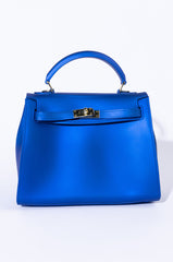 BABY I'M BULLETPROOF PURSE BLUE