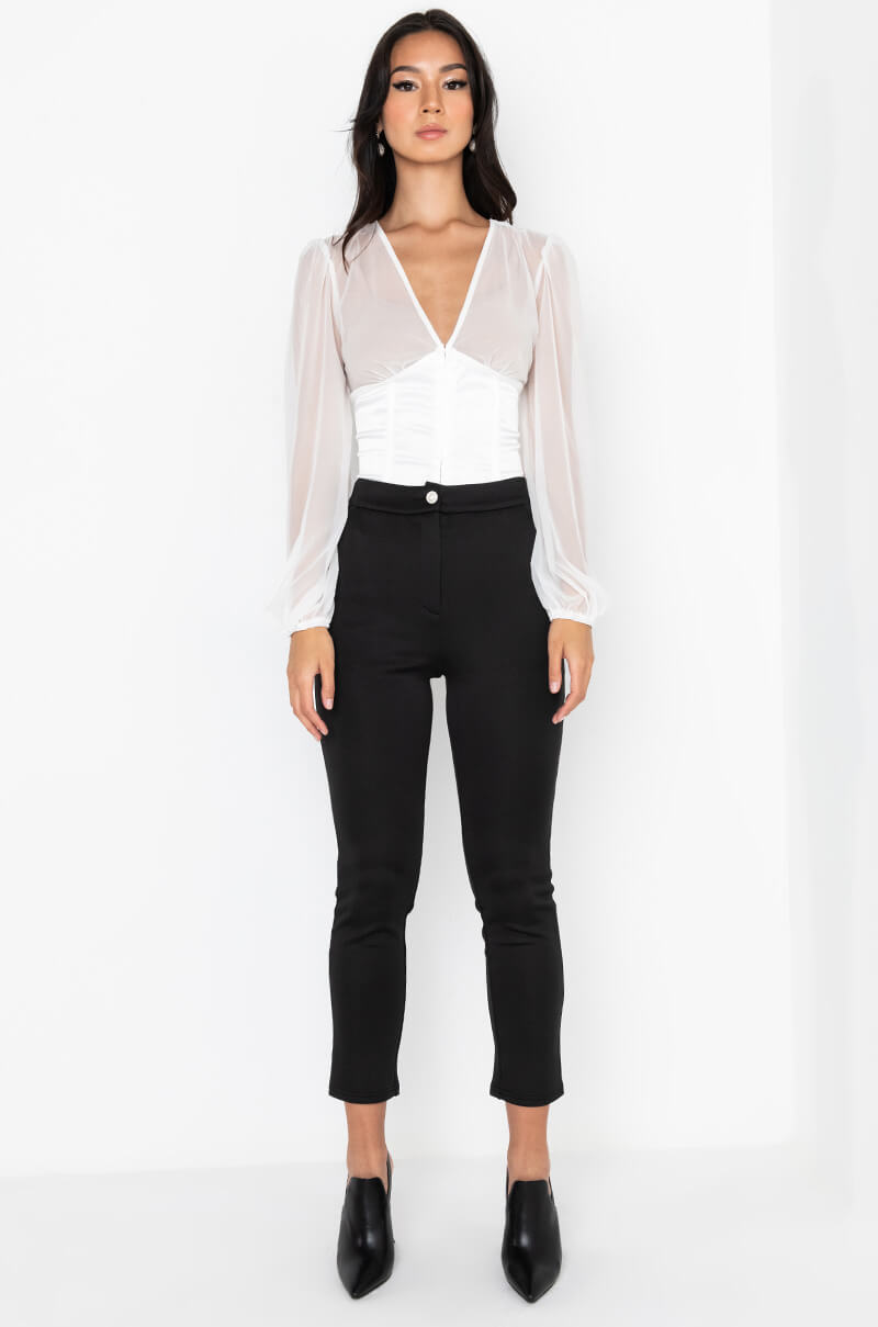 BACK TO BUSINESS SCUBA TROUSER BLACK