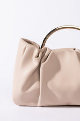 BAD HABITS BEIGE PURSE
