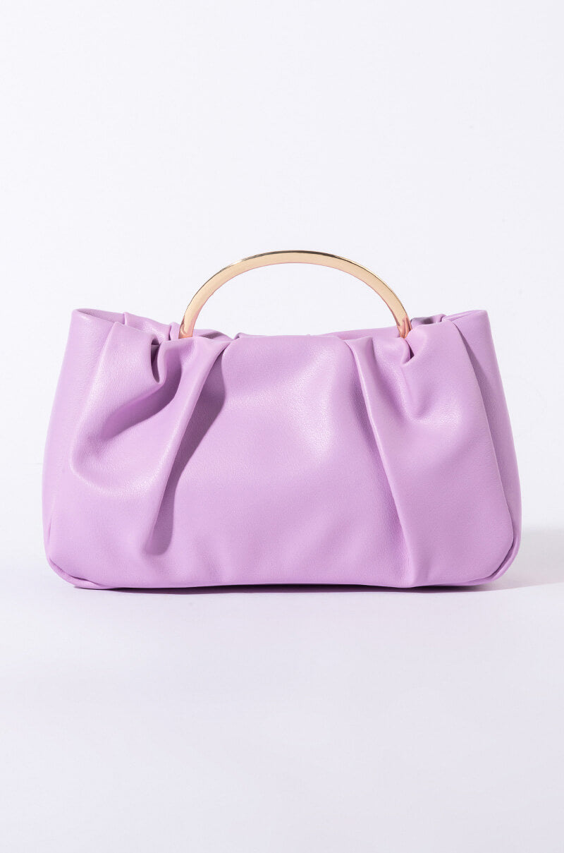 BAD HABITS LILAC PURSE