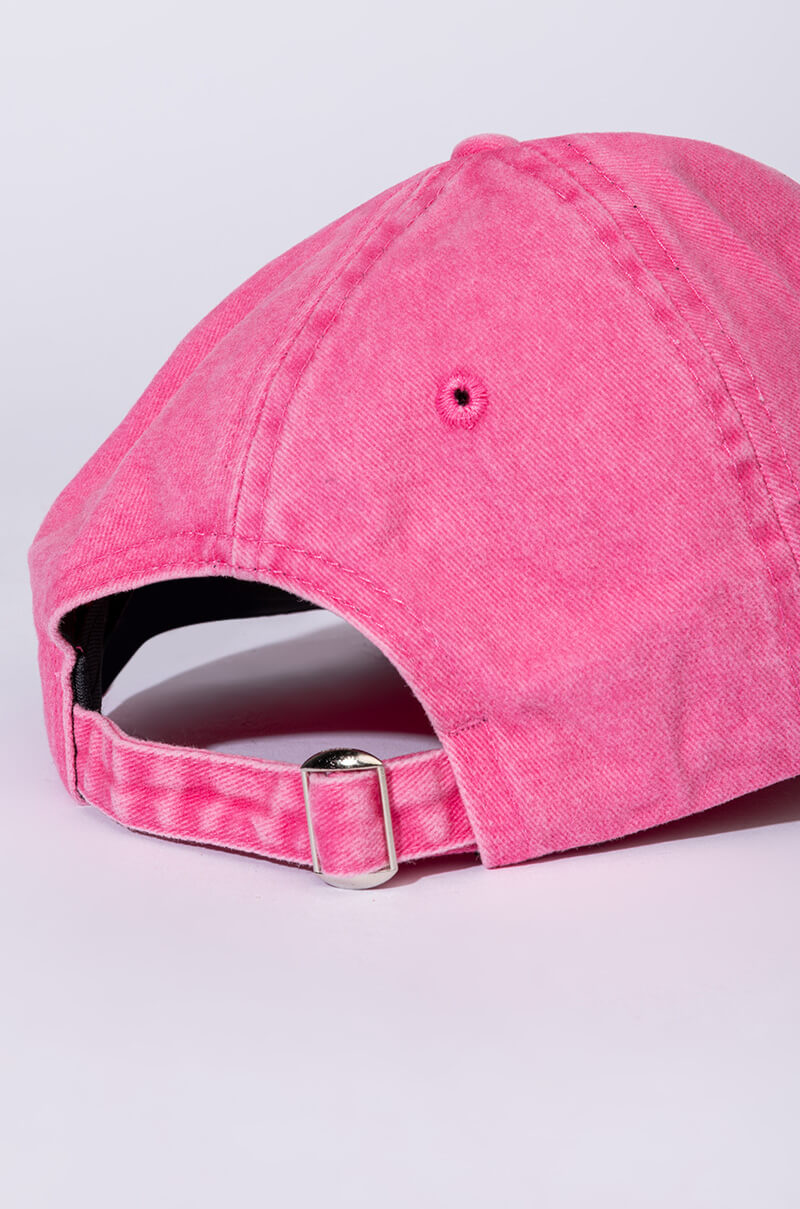 BADDIE PINK HAT