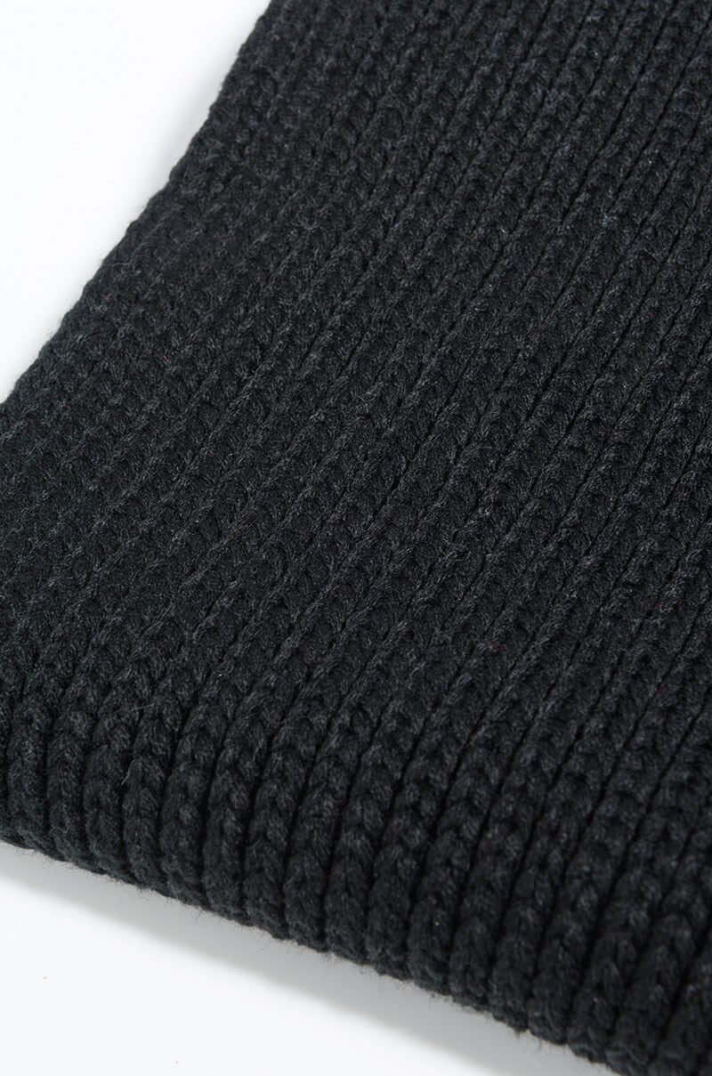 BAILEE KNIT MATCHING INFINITY SCARF BLACK