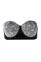 BEDAZZLE SUPPORT BRA D CUP