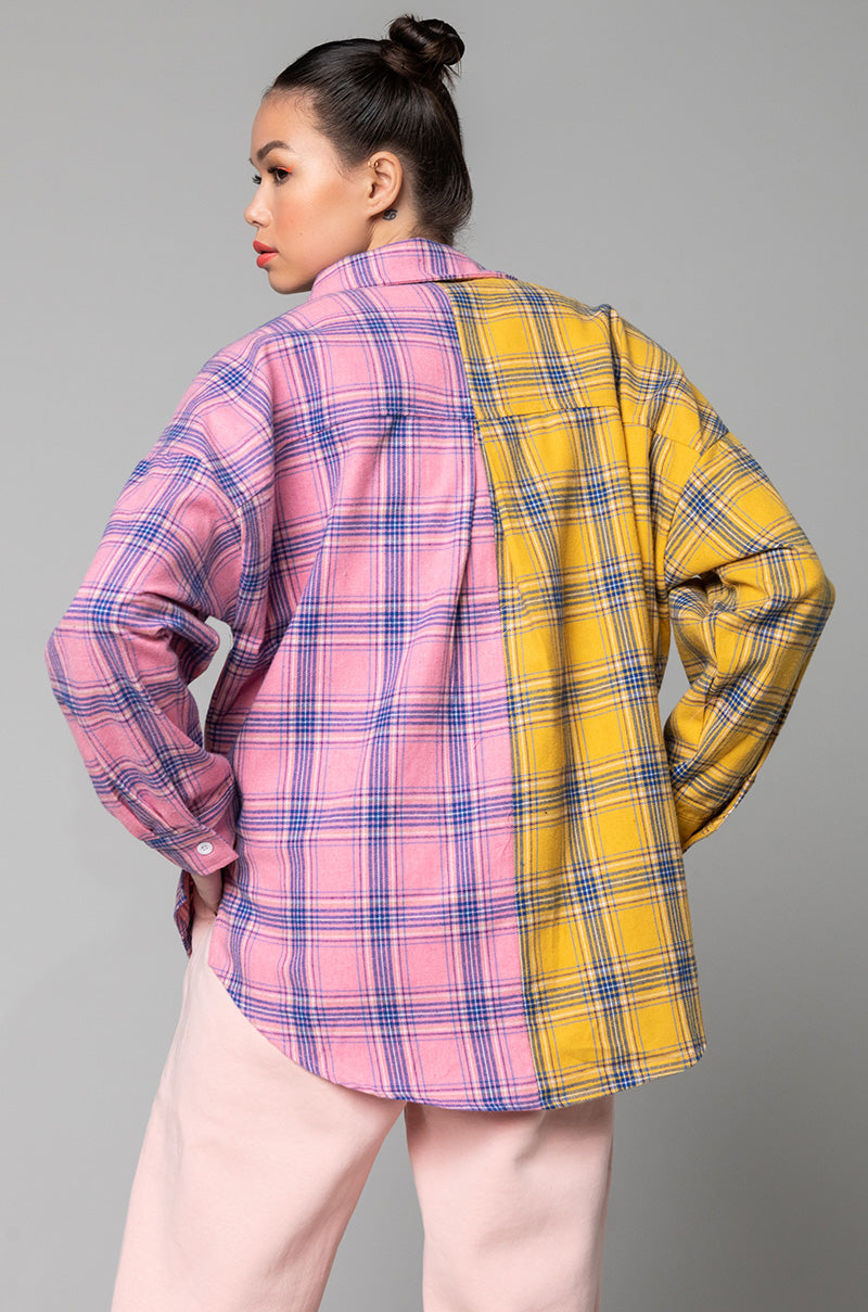 BEST OF ME LONG SLEEVE BUTTON UP