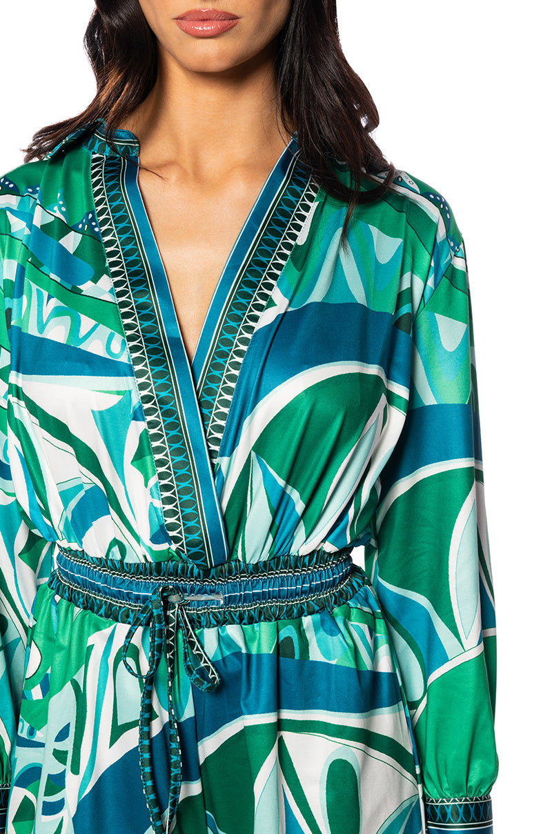 BIANCA TIE WAIST ROMPER