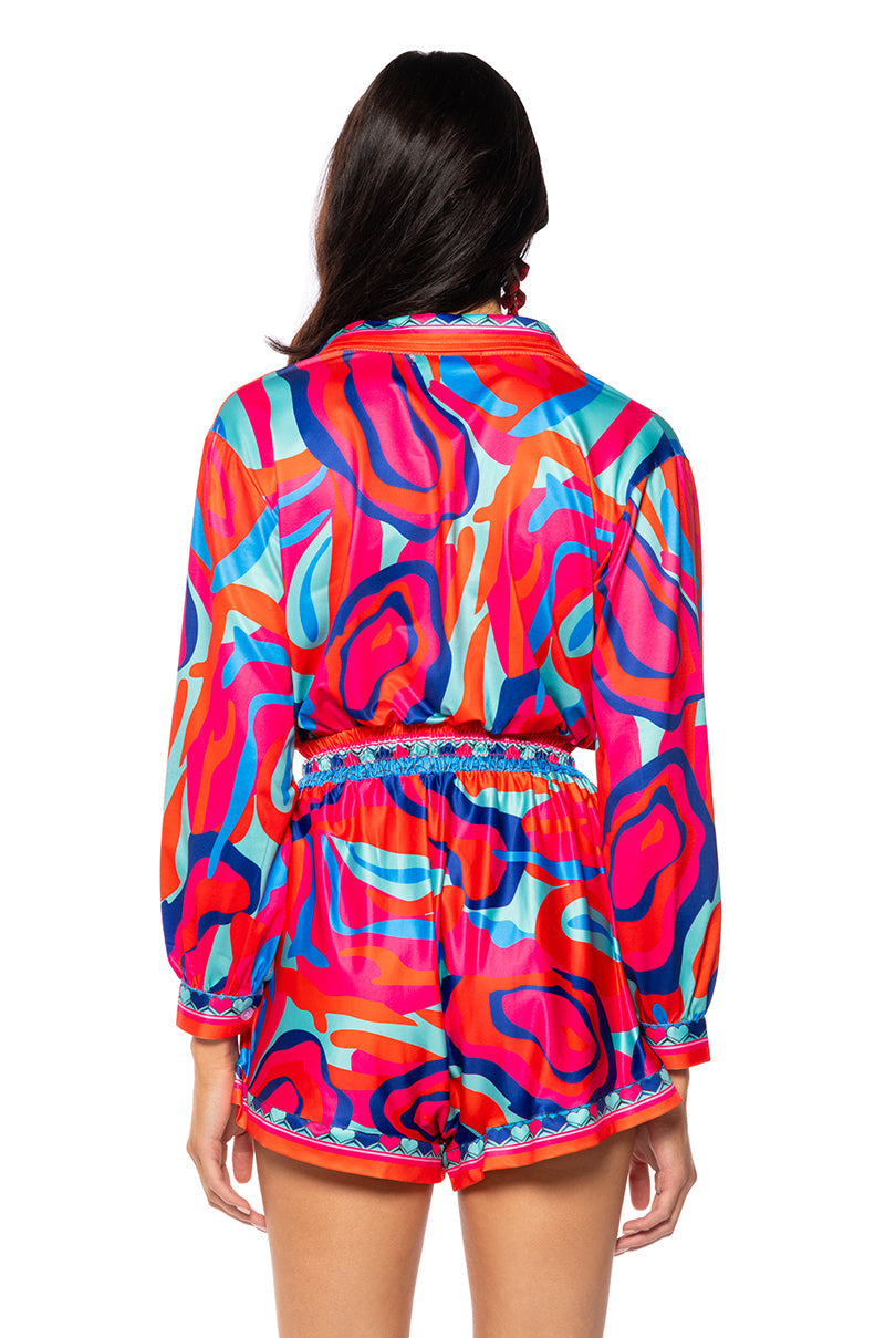 BIANCA TIE WAIST ROMPER