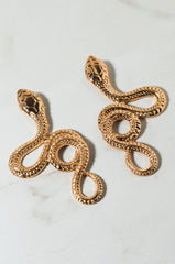 BIG TIMER SNAKE EARRING