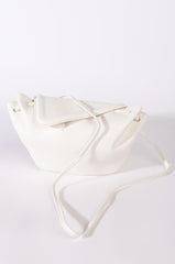 BIRDY BEAK FLAP WHITE PURSE
