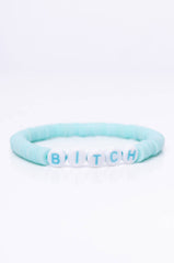 BITCH BEADED BRACELET