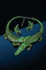 BITE ME ALLIGATOR NECKLACE