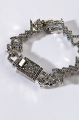 BLING BARBED WIRE BRACELET