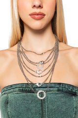 BLING CLOSURE NECKLACE