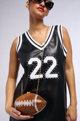 BLING FOOTBALL BAG