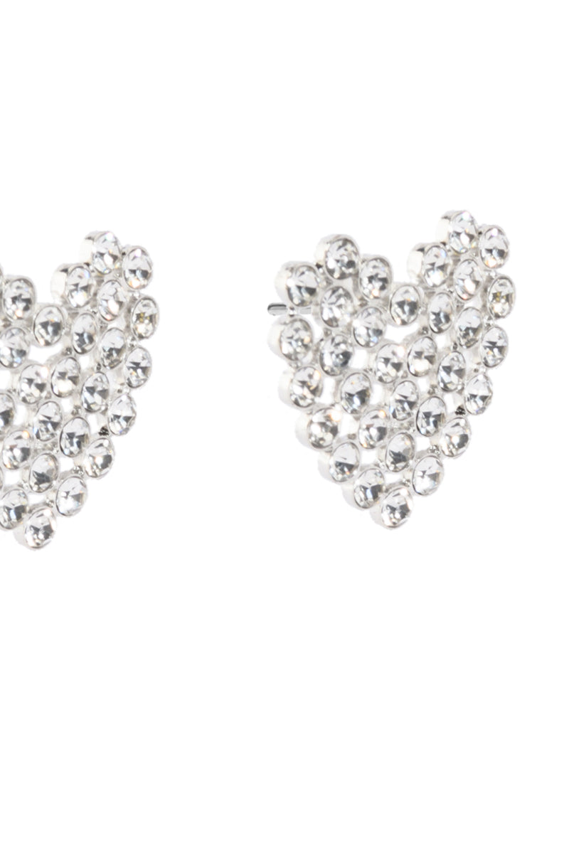 BLING HEART STUD