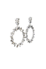BLING IT ON EARRING IN SILVER