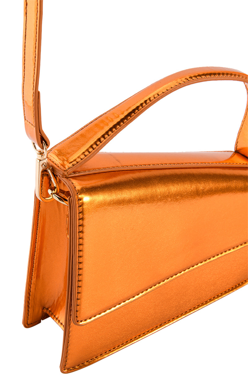BOISE ORANGE ASYMMETRICAL PURSE
