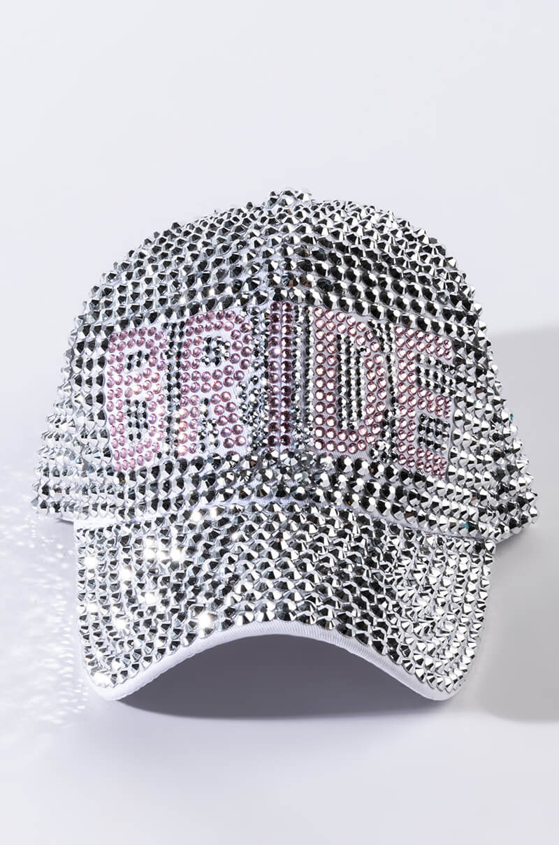 BRIDE RHINESTONE SNAPBACK