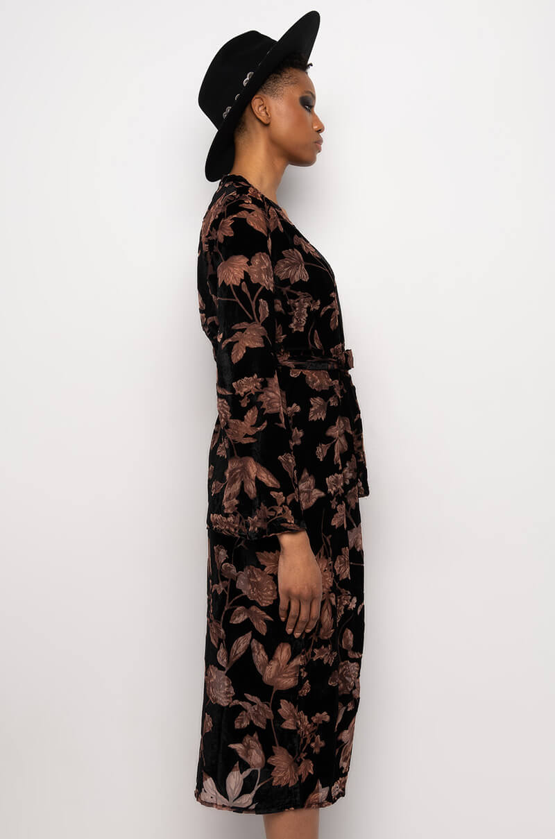 BURNOUT LOVE DRUG KIMONO TRENCH