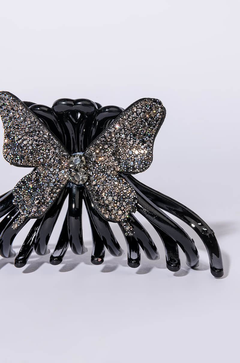 BUTTERFLY BANANA HAIR CLIP