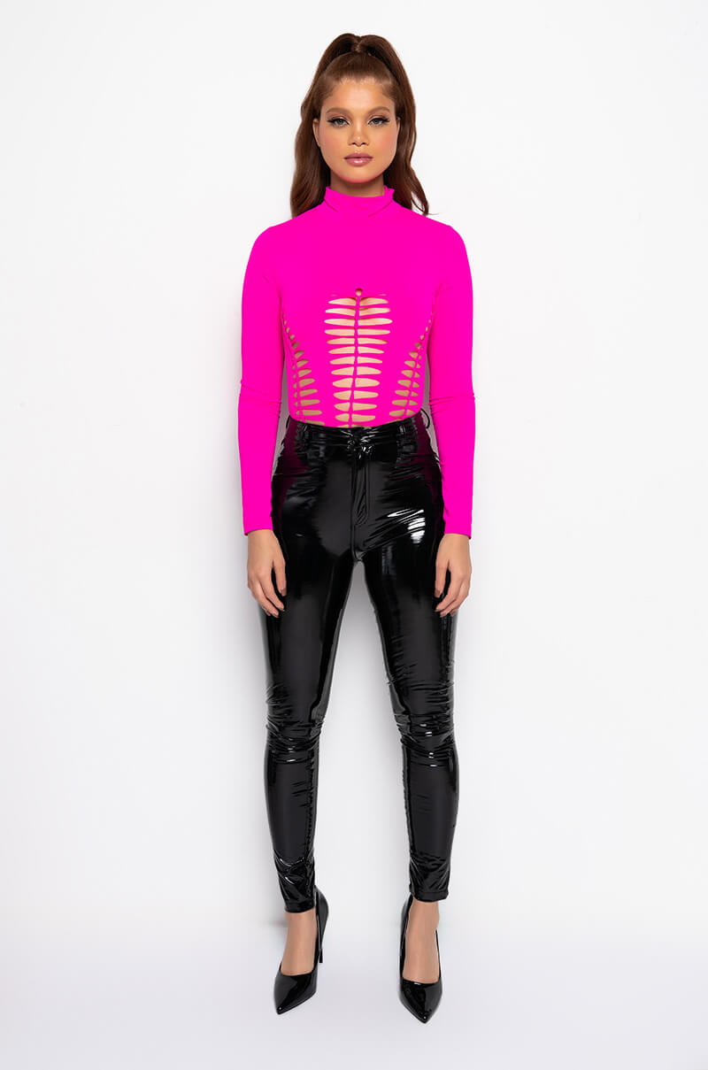 CALL ME BEEP ME CUT OUT BODYSUIT