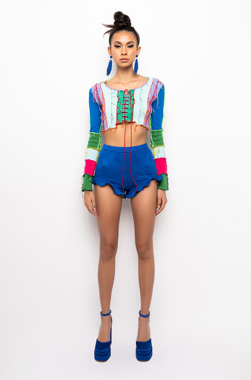 CALL ME NEVER MULTI COLOR TOP