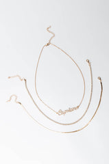 CAPRICORN LAYER NECKLACE
