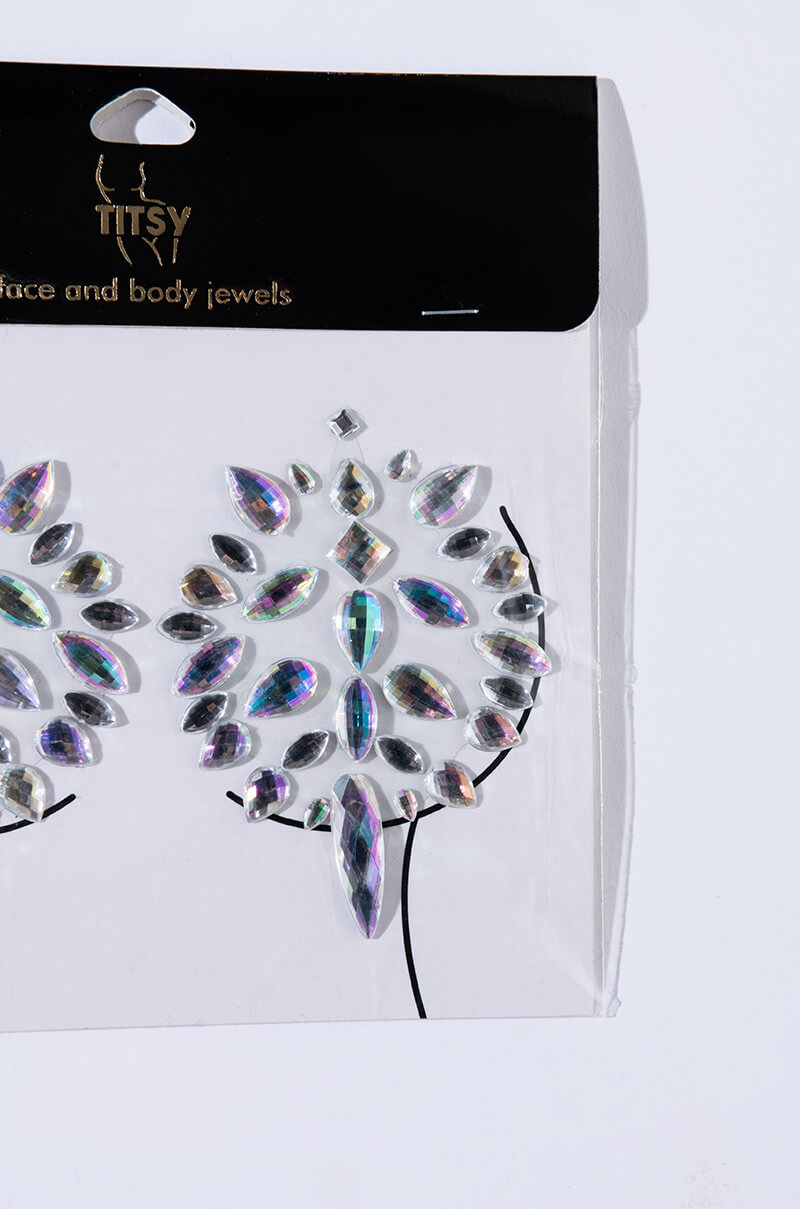 CARNIVALE SNOWFLAKE GEM NIP STICKER