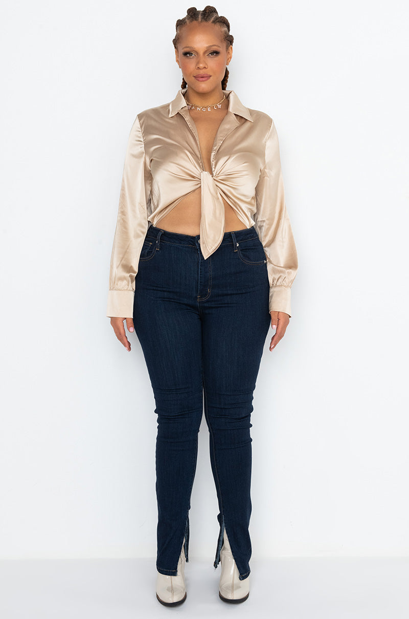 CATCH ME HIGH RISE SKINNY JEANS