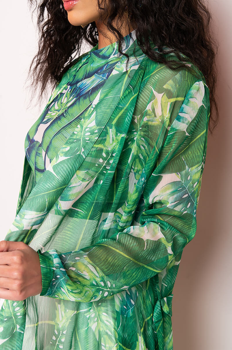 CAYMAN DREAM CHIFFON DUSTER