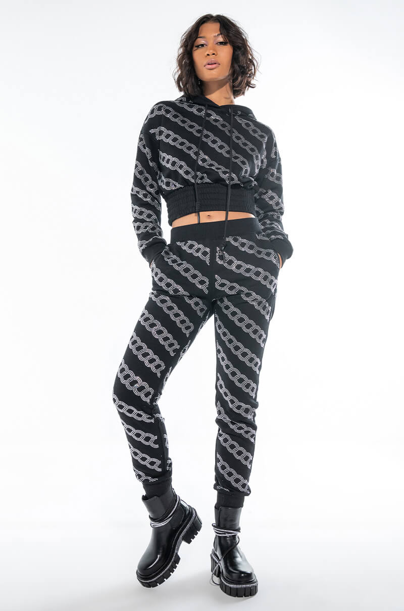 CHAINED DOWN SWEATPANTS
