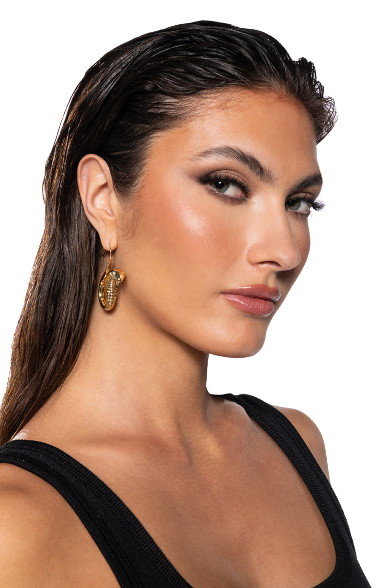 CHARM THE SNAKES EARRING