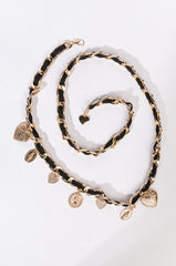 CHARMED CHAIN BELT